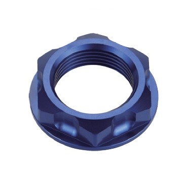 ACCEL NAKRĘTKA GÓRNEJ PÓŁKI YAMAHA , SUZUKI, HONDA (M24X32) KOLOR NIEBIESKI