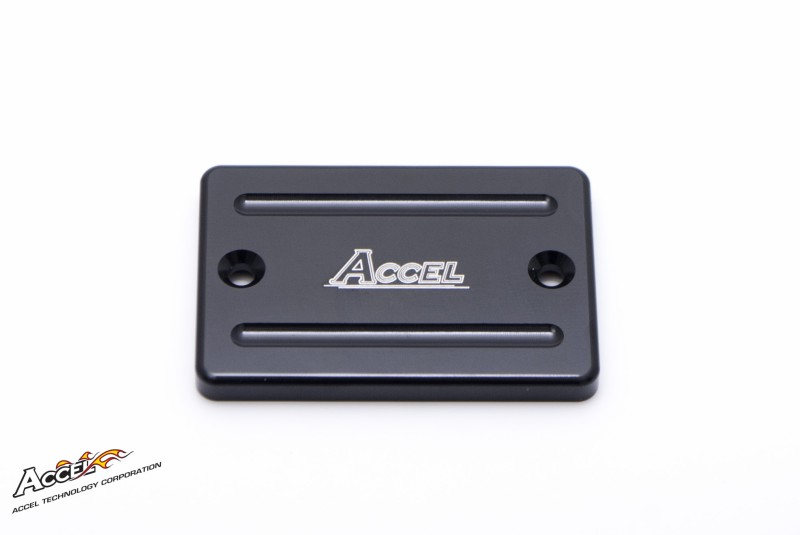 ACCEL POKRYWA POMPY HAMULCOWEJ PRZÓD KAWASAKI STREET KOLOR CZARNY - PROMOCJA (1)