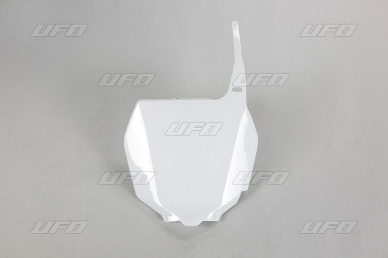 UFO TABLICA NA NUMER STARTOWY SUZUKI RM 125/250 '01-'17, RMZ 250 '07-'09, RMZ 450 '05-'07, KOLOR BIAŁY
