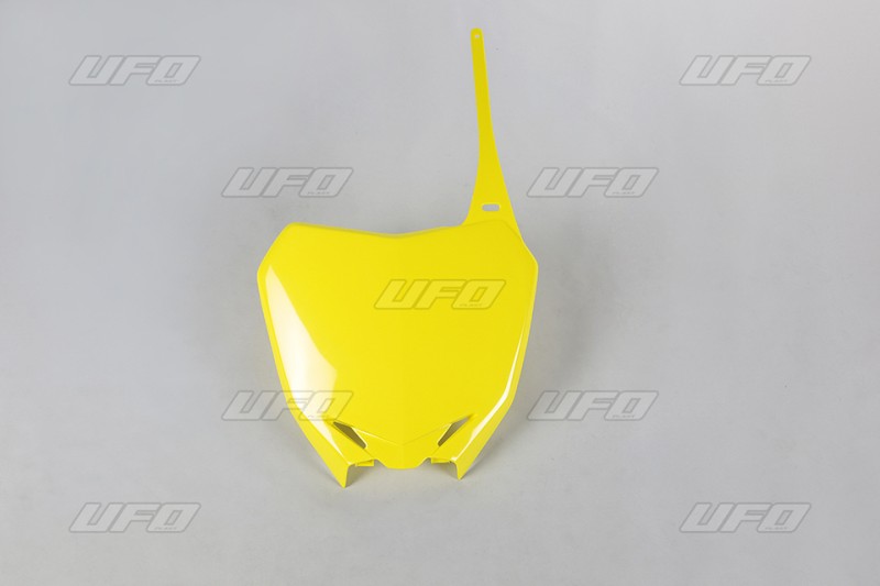 UFO TABLICA NA NUMER STARTOWY SUZUKI RMZ 250 '10-'18, RMZ 450 '08-'17, KOLOR ŻÓŁTY