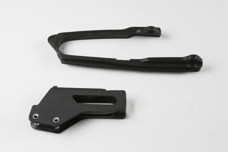 UFO KOMPLET ŚLIZG (SU03909) + PROWADNICA (SU03908) ŁAŃCUCHA SUZUKI RM 125/250 '99-'00 (1)