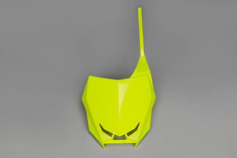 UFO TABLICA NA NUMER STARTOWY SUZUKI RMZ 250 '19-'23, RMZ 450 '18-'23 KOLOR ŻÓŁTY FLUO
