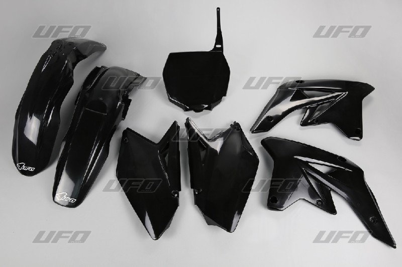 UFO KOMPLET PLASTIKÓW SUZUKI RMZ 250 '07-'09 KOLOR CZARNY (SU407E001)