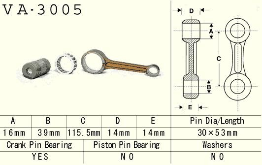 VESRAH KORBOWÓD SUZUKI LTF 250 (LTF250) OZARK '02-'14, QUADRUNER '87-'02 (VA3005) (MADE IN JAPAN) (1)