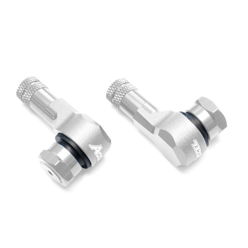 ACCEL WENTYLE KPL. (2SZT) KOLOR SREBRNY (VC-02S) (1)