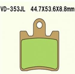 VESRAH KLOCKI HAMULCOWE KH283 SPIEK METALICZNY (ZŁOTE) SUZUKI AN250-400 (MADE IN JAPAN) (1)