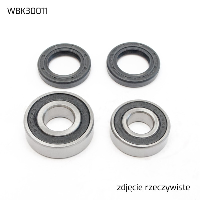 BEARING WORX ŁOŻYSKA KOŁA TYLNEGO Z USZCZELNIACZAMI HONDA XR250R 86-95, XR600R 85-00 (25-1217) (1)