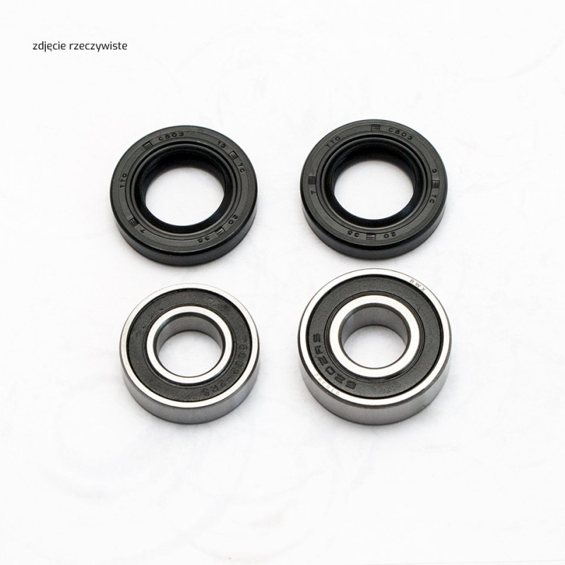 BEARING WORX ŁOŻYSKA KOŁA TYLNEGO Z USZCZELNIACZAMI SUZUKI RM 80/85 90-16, YAMAHA YZ 80/85 93-17 (25-1168)=WBK70009 (1)