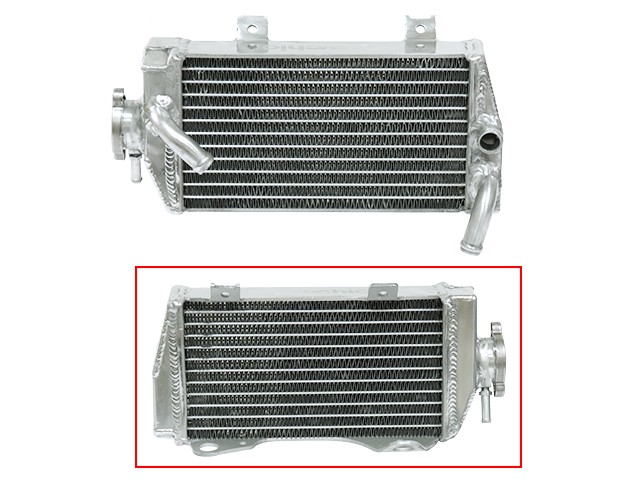 PSYCHIC CHŁODNICA HONDA CRF 250R '16-17 WZMOCNIONA O ZWIĘKSZONEJ POJEMNOŚCI PRAWA (SZT.) (Z KORKIEM) - ZASTĄPIONA PRZEZ XD-10106R (1)