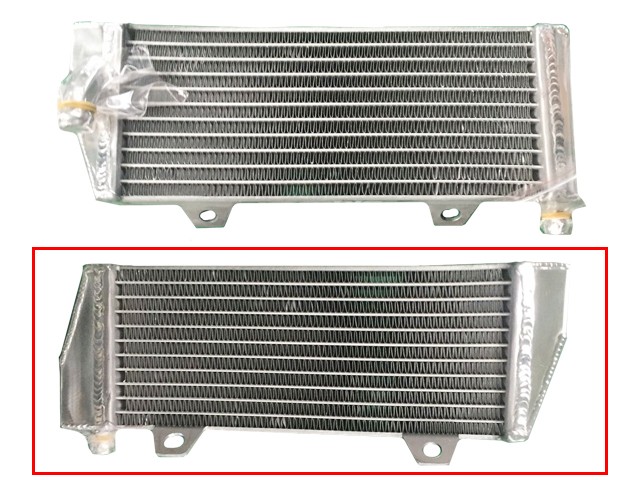 PSYCHIC CHŁODNICA KTM SXF 450 '17-18, XCF 505 '17-18, HUSQVARNA FC/FE/FS 450 '17, FE 501 '17 WZMOCNIONA O ZWIĘKSZONEJ POJEMNOŚCI LEWA (SZT.) (1)