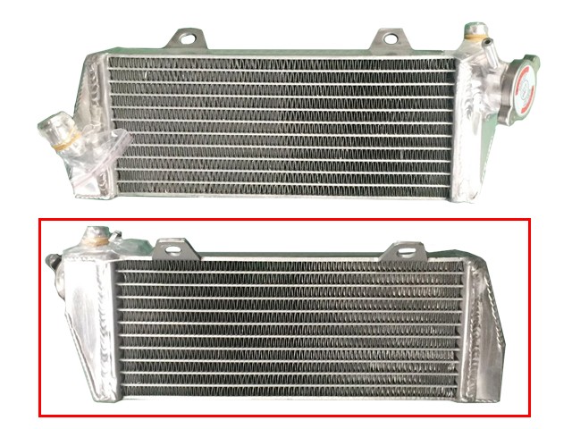 PSYCHIC CHŁODNICA KTM SXF 450 '17-18, XCF 505 '17-18, HUSQVARNA FC/FE/FS 450 '17, FE 501 '17 WZMOCNIONA O ZWIĘKSZONEJ POJEMNOŚCI PRAWA (SZT.) (Z KORKIEM) (1)