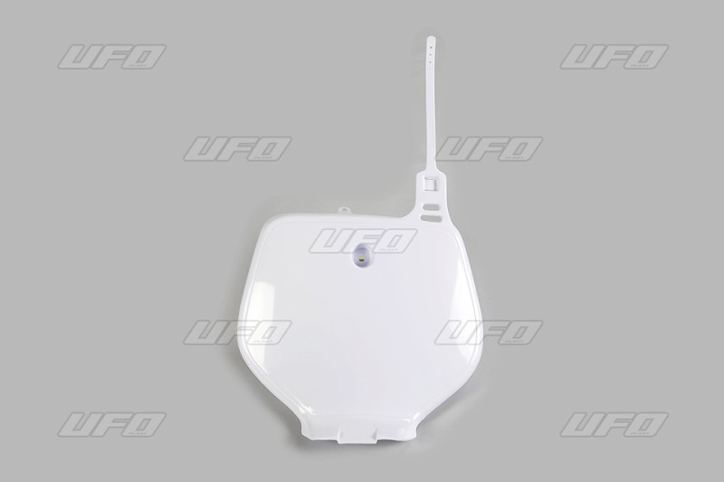 UFO TABLICA NA NUMER STARTOWY YAMAHA YZ 125/250 '92-'99, YZ / WR '98-'99 KOLOR BIAŁY