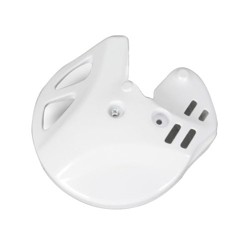 UFO OSŁONA TARCZY HAMULCOWEJ PRZEDNIEJ YAMAHA YZ 125/250 '92-99, YZF/WRF 250 '01-03, YZF 400/426/450 '98-03, WRF 400/426/450 '98-03 KOLOR BIAŁY (1)