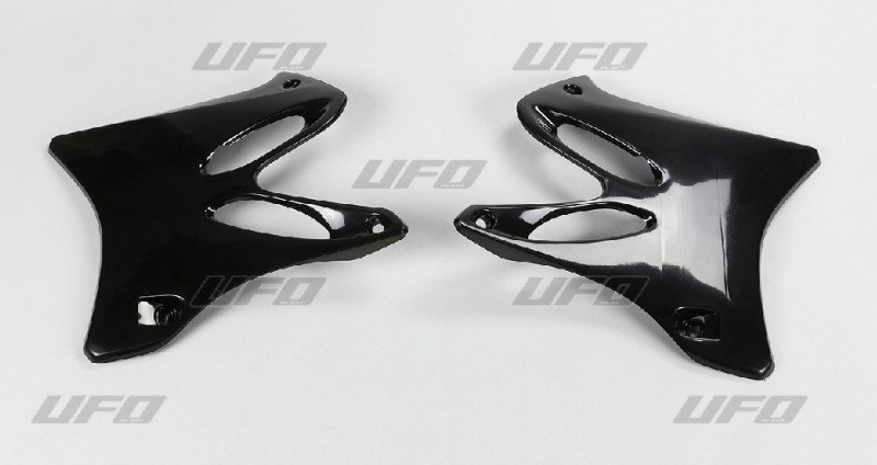 UFO OSŁONY CHŁODNICY YAMAHA YZ 125/250 '02-'13 KOLOR CZARNY