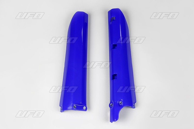 UFO OSŁONY TELESKOPÓW ( AMORTYZATORÓW ) PRZEDNICH YAMAHA YZ 85 '02-'18, KOLOR BIAŁY NIEBIESKI