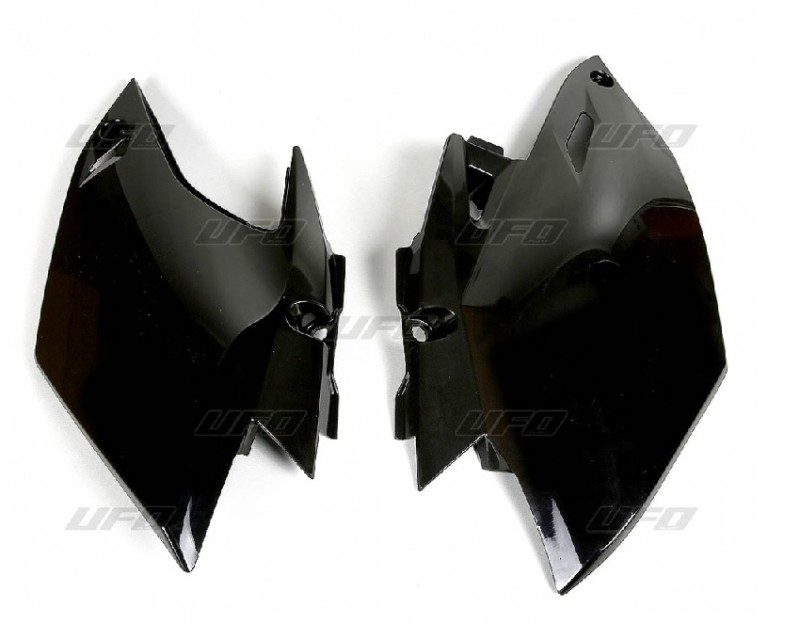 UFO BOCZKI TYLNE YAMAHA WRF 450 '12-'13 KOLOR CZARNY