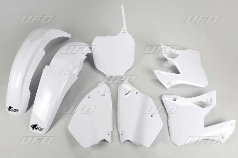 UFO KOMPLET PLASTIKÓW YAMAHA YZ 125 / 250 '00-'01 KOLOR BIAŁY (YA300E046)
