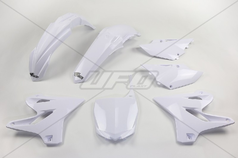 UFO KOMPLET PLASTIKÓW YAMAHA YZ 125 '15-'21, YZ 250 '15-'21 KOLOR BIAŁY (YA319E046)