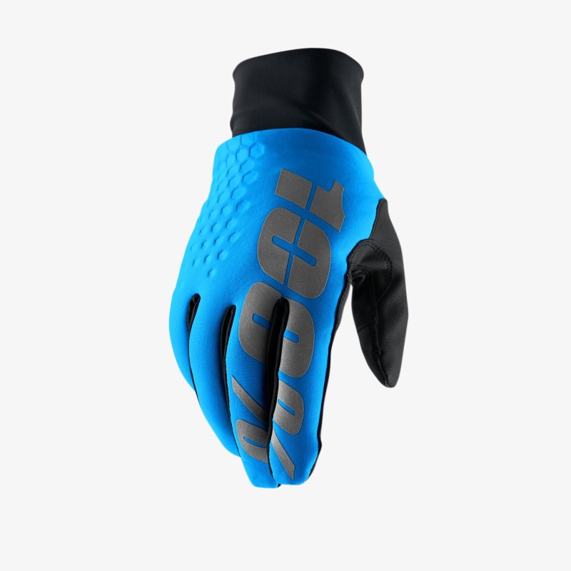 100 PROCENT RĘKAWICE ZIMOWE CROSS/ENDURO HYDROMATIC BRISKER BLUE (WODOODPORNE) KOLOR NIEBIESKI ROZMIAR XL STARY KOD 10010-002-13