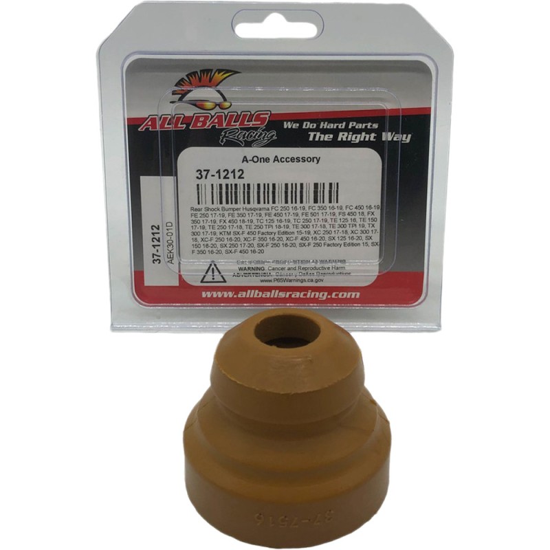 ALL BALLS ODBOJNIK AMORTYZATORA TYLNEGO KTM SX 125/150/250 16-19, SX-F 250/350/450 16-19, HUSQVARNA FC/FE/TC/FX 125/150/250/300 (OPIS DODATKOWY) (1)