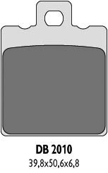 DELTA BRAKING KLOCKI HAMULCOWE KH47 - ZASTĘPUJĄ DB2010MX-D I DB2010QD-D (1)