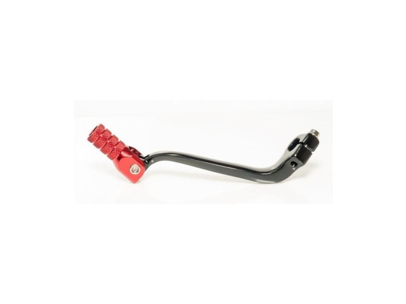 Accel Dźwignia zmiany biegów Honda CRF250 04-09 CRF250RX 04-19 dźwignia czarna końcówka czerwona