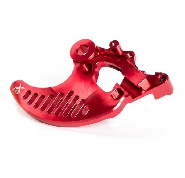 X-GRIP OSŁONA TYLNEJ TARCZY HAMULCOWEJ BETA X-TRAINER, BETA 250/300 RR `13-20 KOLOR CZERWONY (1)