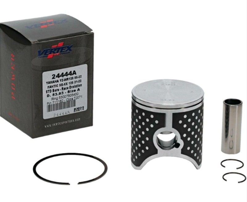 VERTEX TŁOK YAMAHA YZ 125 '05-25 (53,95MM) RACE EVOLUTION 1 PIERŚCIEŃ (53007805400) (1)