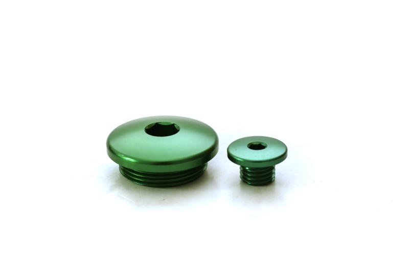 ACCEL KORKI INSPEKCYJNE SILNIKA KAWASAKI KX 250F '11-'20, KX 450F '09-'20, KLX 450R '08-1'5 KOLOR ZŁOTY (30X1,5MM , 12X1,5MM)