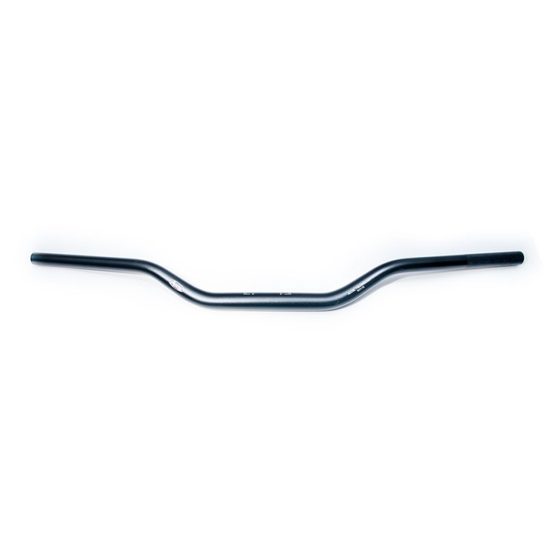 ACCEL KIEROWNICA (28,6MM) TAPER MX WZÓR YAMAHA YZ NISKA (7075-T6) ERGAL KOLOR CZARNY (SZER. 810MM, WYS. 65MM)