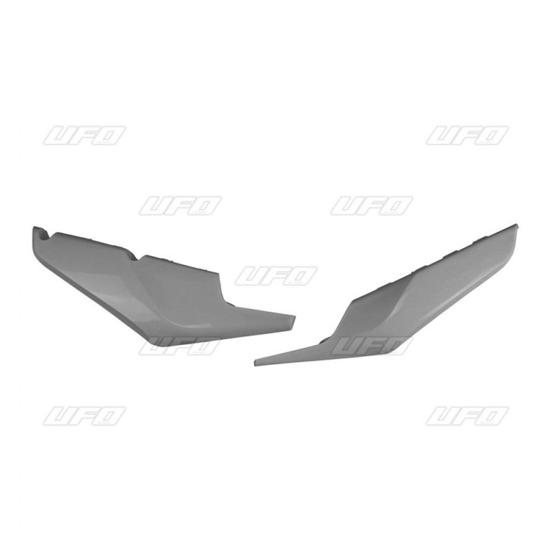 UFO BOCZKI TYLNE HUSQVARNA TC 125/250 '19-22, FC 250/350/450 '19-22, TE 150/250/300 '20-22, FE 250/350/450/501 '20-22 (DOLNE) KOLOR GRAFIT