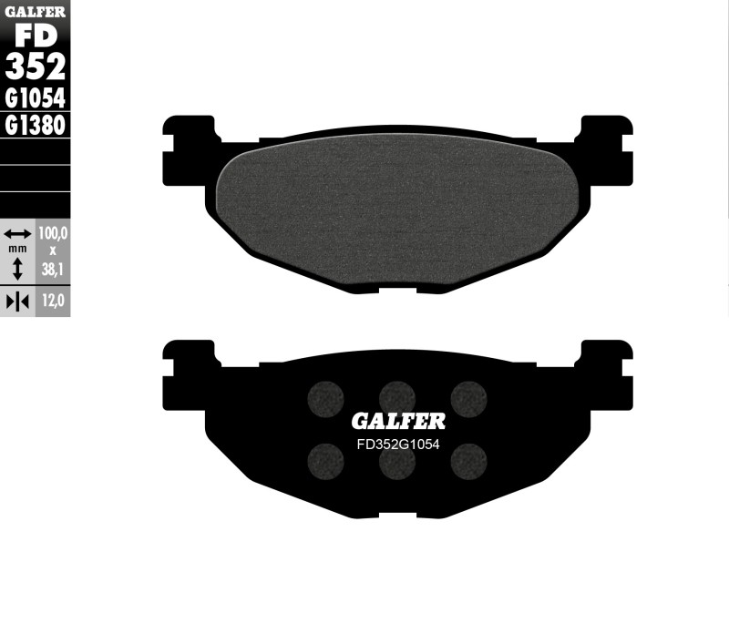 GALFER KLOCKI HAMULCOWE KH408 PÓŁMETALICZNE (1)