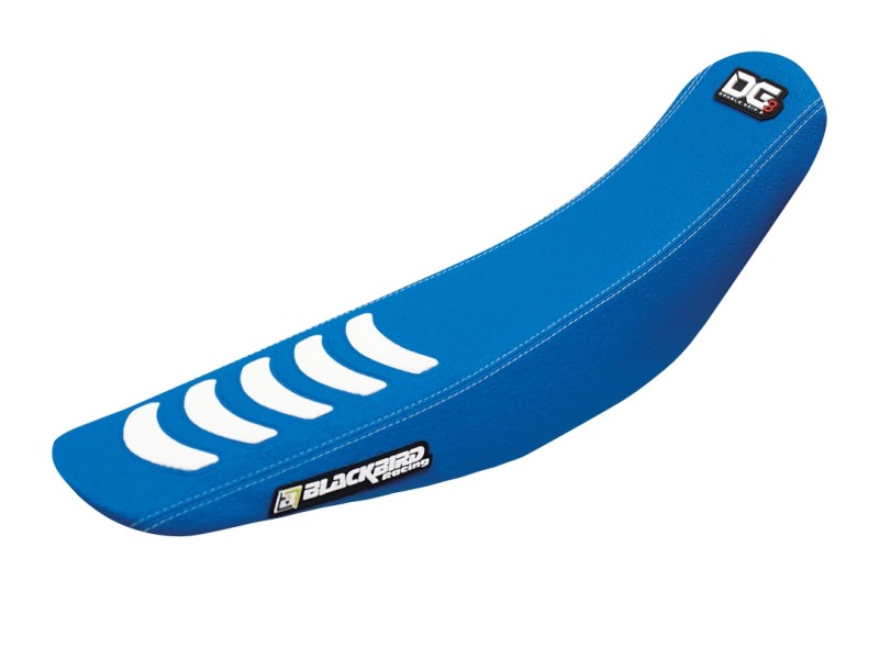 BLACKBIRD POKROWIEC / POSZYCIE NA SIEDZENIE TM MX/EN 2T '15-'21 DOUBLE GRIP 3 KOLOR NIEBIESKI (1)