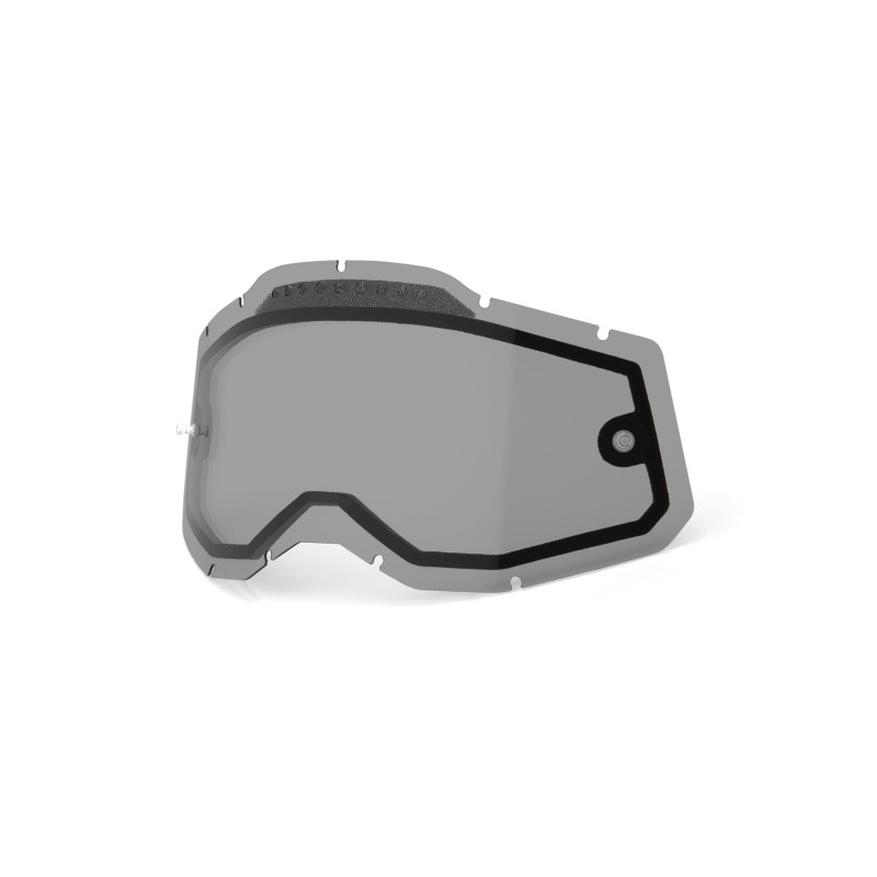 100 PROCENT RC2/AC2/ST2 REPLACEMENT LENS - VENTED DUAL PANE SMOKE, SZYBA/SZYBKA/SZYBKA DO GOGLI RACECRAFT 2/ACCURI 2/STRATA 2 PODWÓJNA WENTYLOWANA KOLOR PRZYCIEMNIANY STARY KOD: 51008-602-01