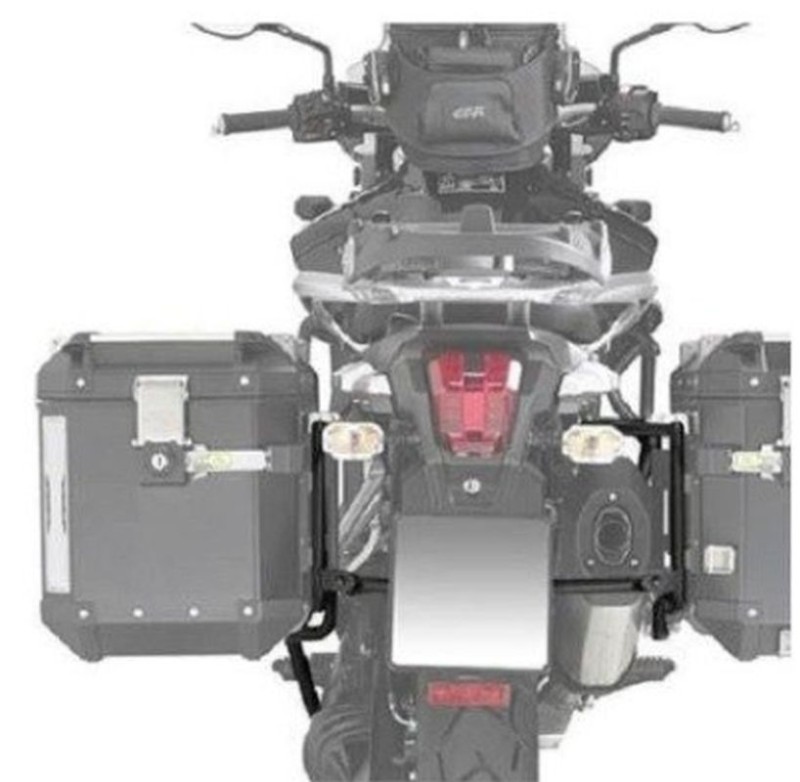KAPPA STELAŻ KUFRÓW BOCZNYCH MONOKEY CAM SIDE TRIUMPH Tiger 1200 (18), Tiger Explorer 1200 (12-15), Tiger Explorer 1200 (16-17) - POD KUFRY KFR K'FORCE ALU