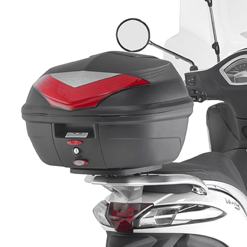 KAPPA STELAŻ KUFRA CENTRALNEGO PIAGGIO Liberty 50-125-150 (09-15), Liberty 50-125-150 I-GET / Liberty 50-125-150 (16-19), Liberty 50-125-150-200 (02-08) ( BEZ PŁYTY )