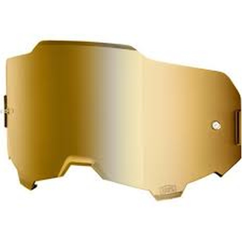 100 PROCENT ARMEGA / ARMATIC REPLACEMENT MIRROR TRUE GOLD LENS - SZYBA/SZYBKA/SZYBKA DO GOGLI ARMEGA / ARMATIC KOLOR ZŁOTE LUSTRO
