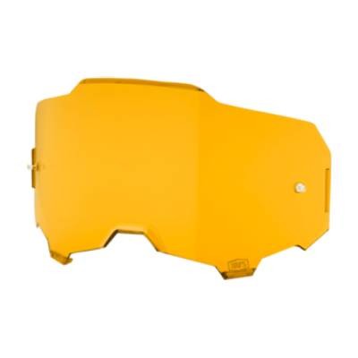 100 PROCENT ARMEGA / ARMATIC REPLACEMENT LENS - PERSIMMON - SZYBA/SZYBKA DO GOGLI ARMEGA / ARMATIC KOLOR ZŁOTY STARY KOD 51040-046-02