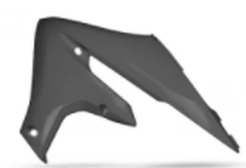 UFO OSŁONY CHŁODNICY YAMAHA YZF 250 '19-'22, WRF 250 '20-'25, YZF 450 '18-22, WRF 450 '19-'25 KOLOR SZARY