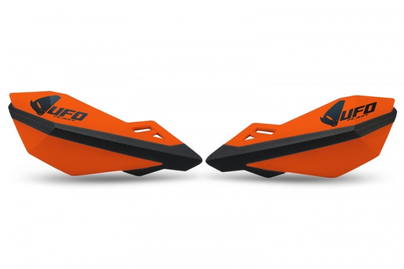 UFO OSŁONY RĄK (HANDBARY) KTM SX/SXF(SX-F) 125/150/250/350/450 '14-'21, EXC 125/200 '20-'21, EXC/EXCF(EXC-F) 250/300/350/450/500 TPI '14-2023 KOLOR POMARAŃCZOWY