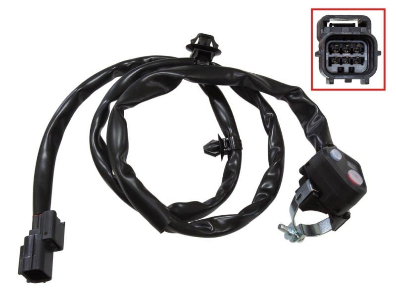 PSYCHIC WYŁĄCZNIK ZAPŁONU (KILL SWITCH) ORAZ PRZEŁĄCZNIK MAPY ZAPŁONU (TRYBU PRACY SILNIKA) HONDA CRF 450R '17 (OEM: 35130-MKE-A02;35130-MKE-A01)