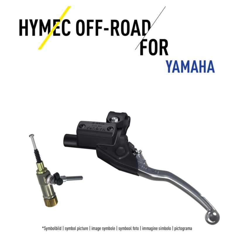 MAGURA ZESTAW SPRZĘGŁA HYDRAULICZNEGO HYMEC 167 YAMAHA YZ 250FX '15-'17 (ŚR. TŁOCZKA 9,5MM) OLEJ MINERALNY ( ZESTAW ZAWIERA MG2100008 ORAZ MG2700177 )