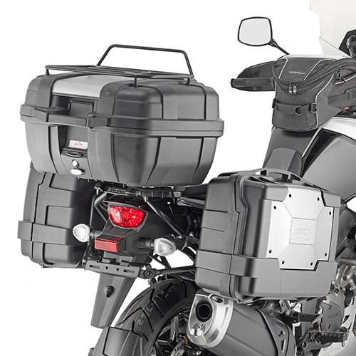 KAPPA STELAŻ KUFRÓW BOCZNYCH MONOKEY SUZUKI V-Strom 1050 (20), V Strom 1050 XT (20) - RÓWNIEŻ POD KUFRY MONOKEY RETRO-FIT K-VENTURE ALU ORAZ K'MISSION ALU - ZASTĘPUJE KLO3117MK