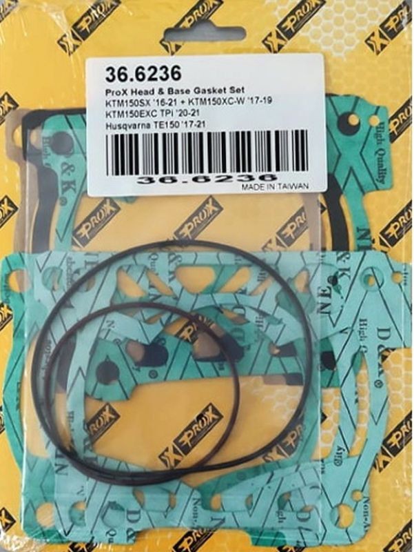 PROX USZCZELKI TOP-END KTM SX 150 '16-'22, HUSQVARNA TE 150 '17-'23 (GŁOWICA+CYLINDER) (1)