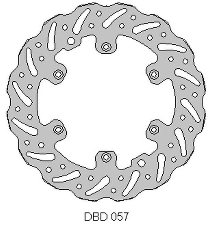 DELTA BRAKING TARCZA HAMULCOWA PRZÓD BETA 2T/4T '13-21, WAVE (260X126,5X3MM) (6X6,5MM) (NG1293) (1)