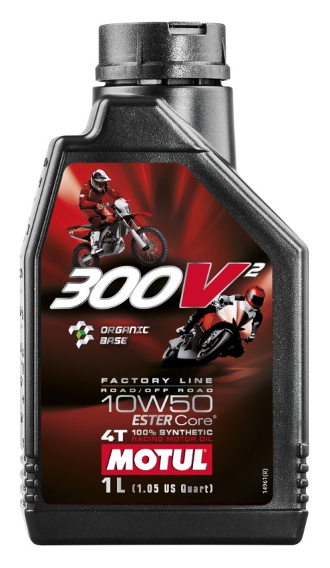 MOTUL OLEJ SILNIK 300V2 4T FL ROAD / OFF ROAD FACTORY LINE RACING 10W50 1L (SYNTETYCZNY) (1)