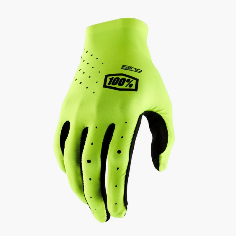 100 PROCENT RĘKAWICE CROSS/ENDURO SLING MX FLUO YELLOW KOLOR ŻÓŁTY FLUO/CZARNY ROZMIAR M