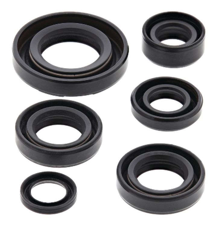 WINDEROSA (VERTEX) KOMPLET (ZESTAW) USZCZELNIACZY SILNIKOWYCH KAWASAKI KDX50 03-06, SUZUKI JR50 78-06 (1)