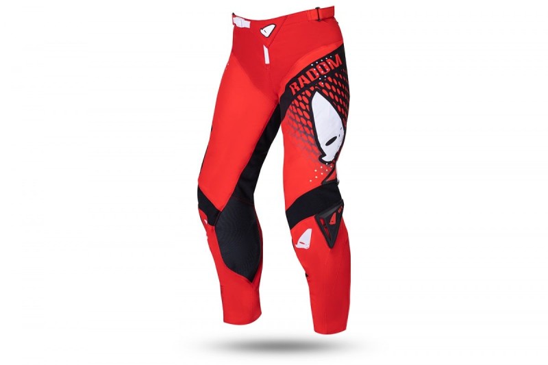 UFO SPODNIE RADOM CROSS KOLOR CZARNY CZERWONY ROZMIAR L / EU52 / US34 - OFERTA SPECJALNA