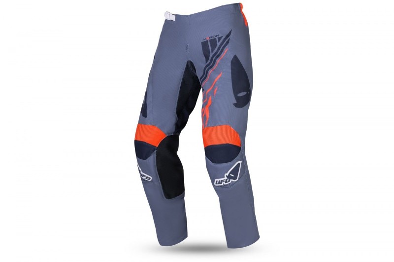 UFO SPODNIE HERON CROSS KOLOR SZARY POMARAŃCZOWY ROZMIAR L / EU52 / US34 - OFERTA SPECJALNA